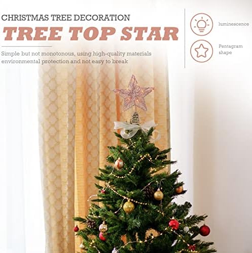 עץ חג המולד 1 PC עץ עץ עץ בצורת כוכב אור חג המולד עיצוב הבית אספקת מסיבות אספקת קישוטי חג המולד מתנות קישוטים