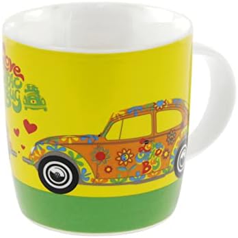 בריסה פולקסווגן אוסף-פולקסווגן חיפושית רכב באג קפה ספל, תה כוס למטבח, מוסך, משרד-קמפינג-ציוד / מתנה-רעיון / מזכרות