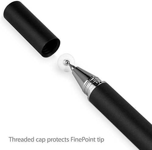 עט חרט בוקס גלוס תואם לתצוגה של הונדה 2021 HR -V - Finetouch Capacitive Stylus, עט חרט סופר מדויק להונדה 2021 HR -V תצוגת - סילון שחור