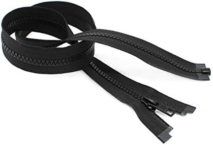 Ykk kk21 zipper zipper ykk21 5 יצוק ~ הפרדה -580, 21 , 580 שחור