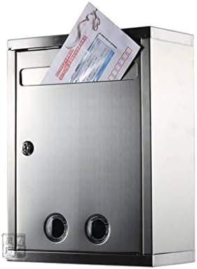תיבת דואר רכובה של SDGH AWALL עם מפתחות דלתות אחזור ותא עיתון