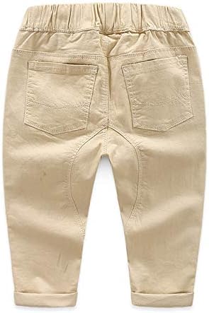 מכנסיים של Baby Boys'cotton ומכנסי פשתן