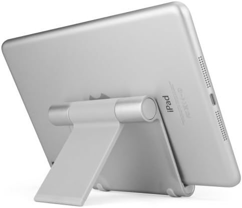 עמדת גלי תיבה והרכבה תואמת לסמסונג גלקסי לשונית S8 - עמדת אלומיניום של Versaview, נייד, עמדת צפייה מרובה זווית עבור Samsung Galaxy Tab S8