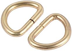 טבעת UXCell Metal D, אבזם טבעות D