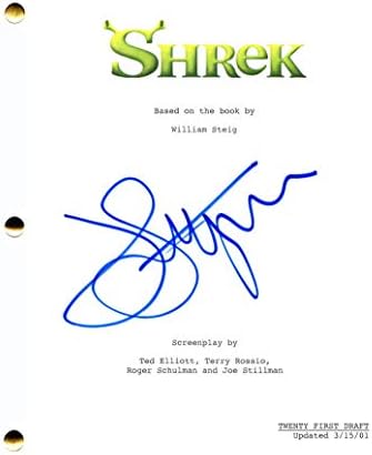 ג'ון לית'גו חתם על חתימה של שרק שרק תסריט סרט מלא - בכיכובו של קמרון דיאז, אדי מרפי, מייק מאיירס, פוטלוזה, קליפהאנגר, הבית של אבא, העולם לפי גרפ, פיצ'ר מושלם