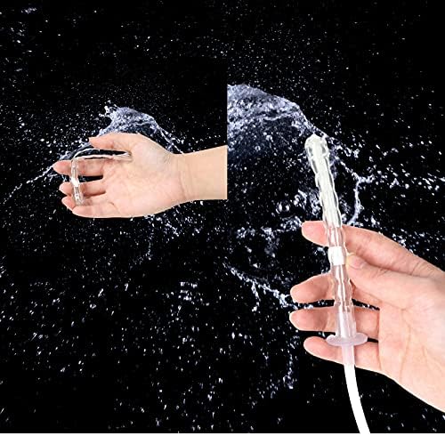 טמונטיאן חוקן הנורה ערכת סט אנאלי מקלחת לגברים נשים למתחילים עם 2 יחידות 19.7 ב צינור + 4 חרירים