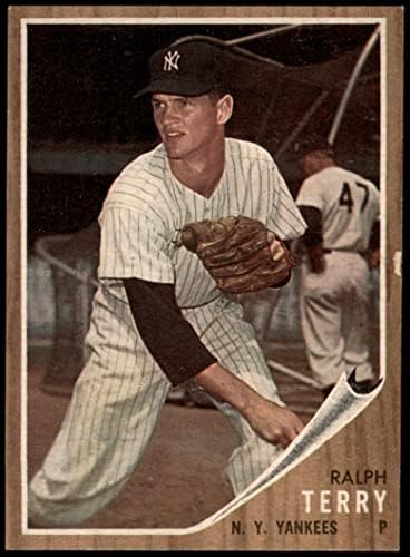 1962 Topps 48 Ralph Terry New York Yankees VG/Ex Yankees